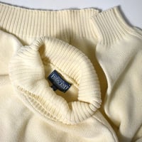 USED 90'S "LAND'S END" COTTON KNIT SWEATER