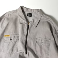 USED "PRSN BLU" HALFZIP STRIPE PULLOVER
