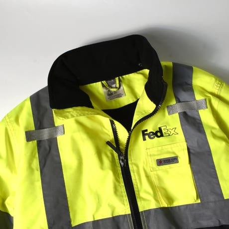 USED "FEDEX" REFLECTOR WORK JACKET