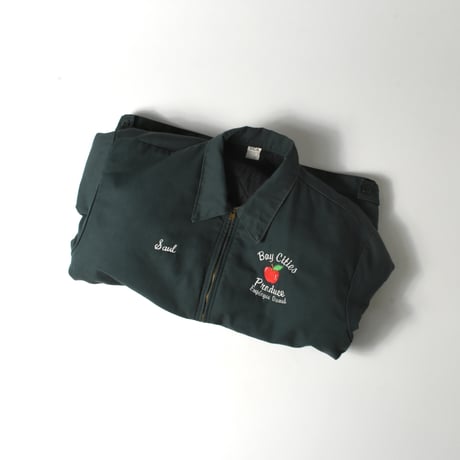 USED "BAY CITTIE PRODUCE / SOFTWEAR BY GCA" WORK JACKET