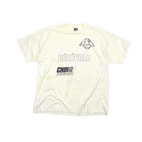 USED 90'S "FESTIVENT BENEVOLE" T-shirt
