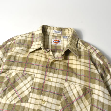 USED 80’S "DICKIES" FLANNEL SHIRT