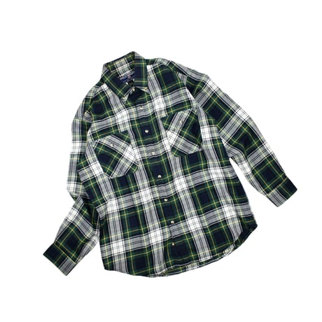 USED "POLO SPORT" PLAID B.D. SHIRTS