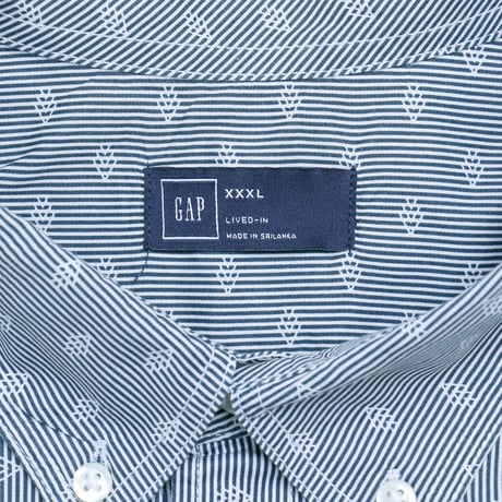 GAP PATTERN　L/S SHIRT