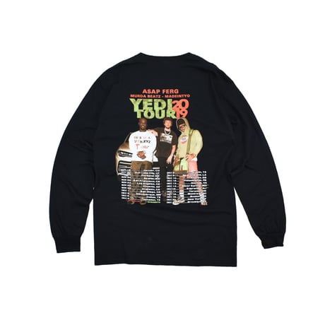 "A$AP FERG / YEDI TOUR 2019" L/S T-shirt