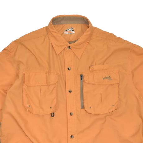 USED "NATURAL GEAR" FISHING SHIRT