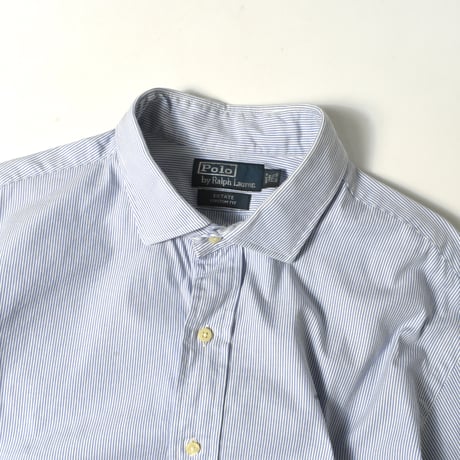 USED "POLO BY RALPH LAUREN" STRIPED L/S SHIRT