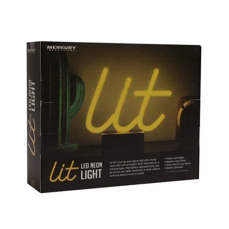 "LIT" LED LIGHT