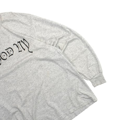 USED 90'S "BLOOD UP" L/S T-shirt