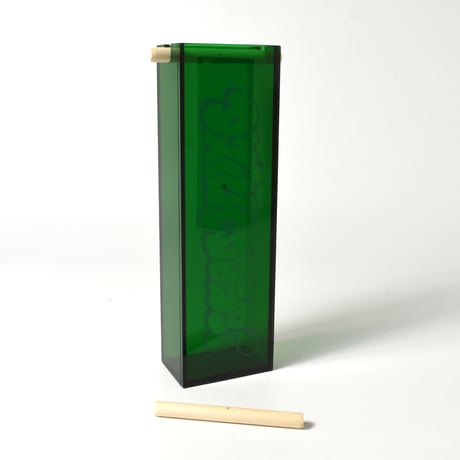 DDQS "BUBBLE LETTER" ACRYLIC INCENSE BURNER