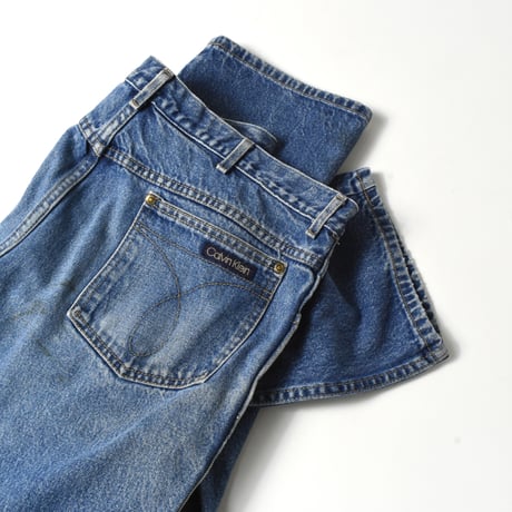 USED 80’S "CALVIN KLEIN" DENIM PANTS