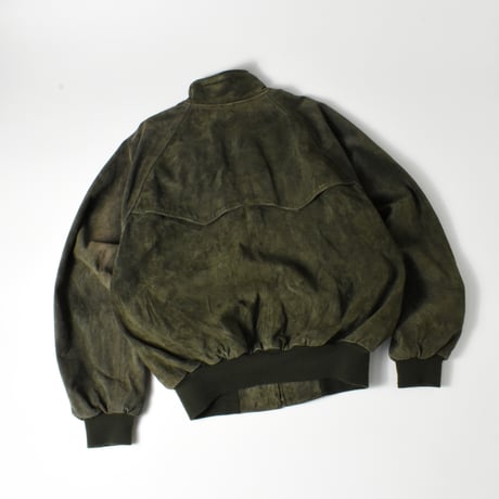 USED 90’S "POLO by RALPH LAUREN" LEATHER BLOUSON JACKET