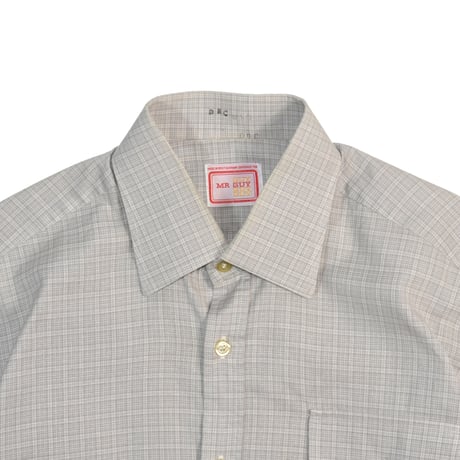 USED 70'S "MR.GUY" CHECK L/S SHIRT