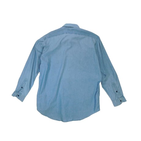 USED "POLO RALPH LAUREN" DUNGAREE WORK SHIRT