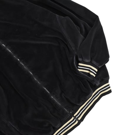 USED "GREAT POINT" VELOR TRACK JACKET