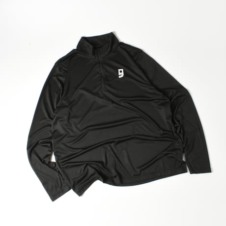 USED LOGO POLY HALF ZIP