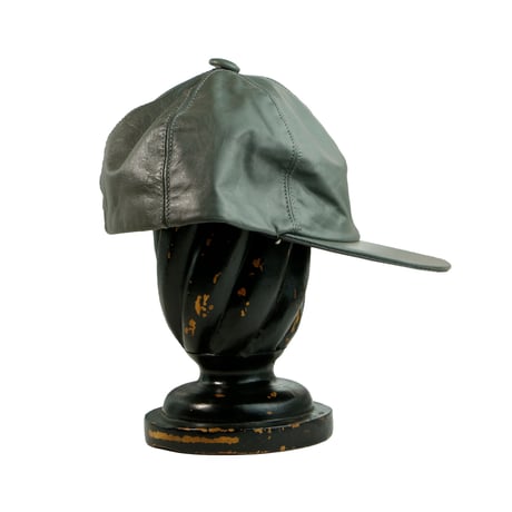 USED LEATHER CAP