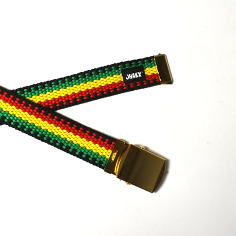 JHAKX "PLAITED RASTA BELT"