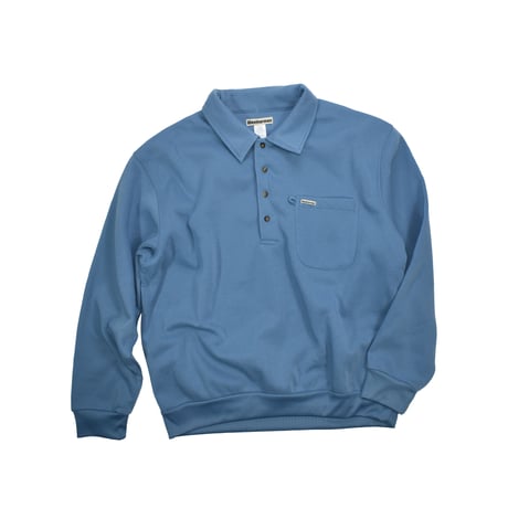 USED "90'S WEATHERMAN" POLO SWEAT