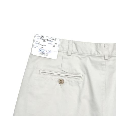 DEADSTOCK 90'S "LAND'S END" 2-TUCK CHINO SHORTS