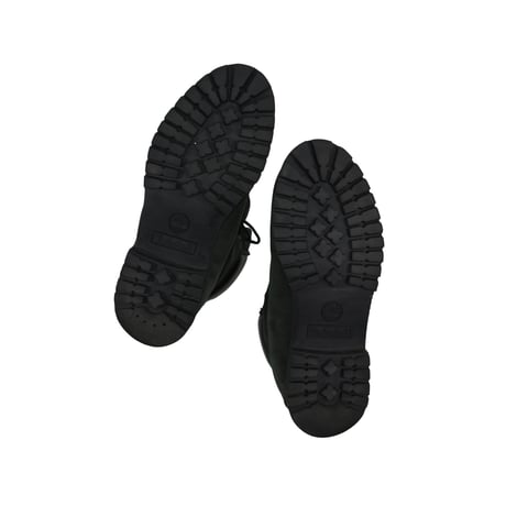 USED "TIMBERLAND" BLACK NUBUCK BOOTS