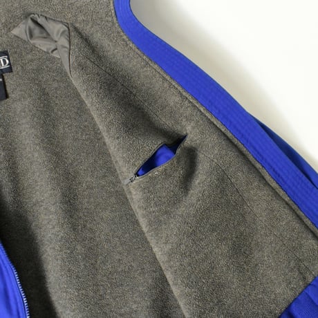 USED "LAND’S END" POLERTEC FLEECE LINER NYLON JACKET