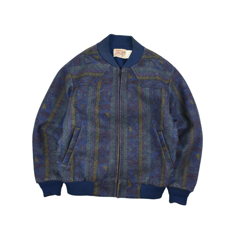 80's Saddle King Western ダックジャケット サンタフェ型 80's Saddle King Western ダックジャケット サンタフェ型 80s