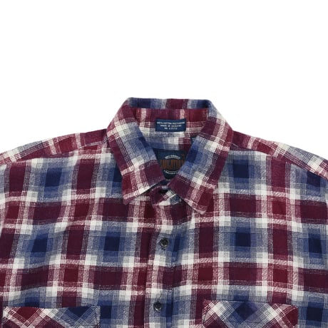 USED "90'S SAUGATUCK" PLAID SHIRT