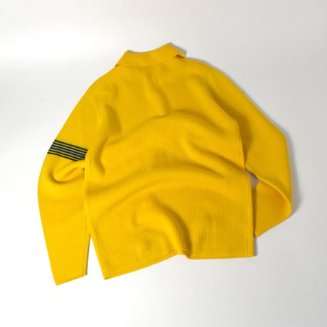 USED 70'S "SPORTIF" KNIT POLO SWEATER