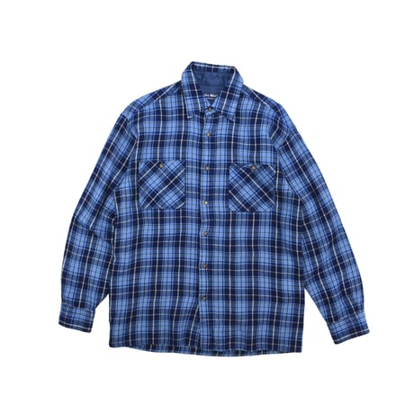 USED "JOHN BLAIR" PLAID SHIRT