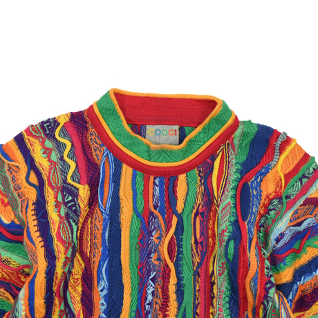 USED 90'S "COOGI" PATTERN KNIT