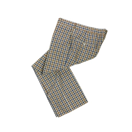 VINTAGE "SATURDAYS" PLAID TRUSER