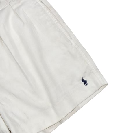 USED "POLO RALPH LAUREN" 2 TUCK SHORTS