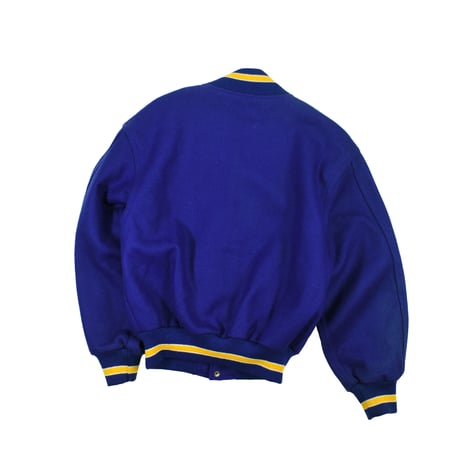 USED 80-90'S "TM ATHLETIC SEATTLE USA” WOOL VIRSITY JACKET