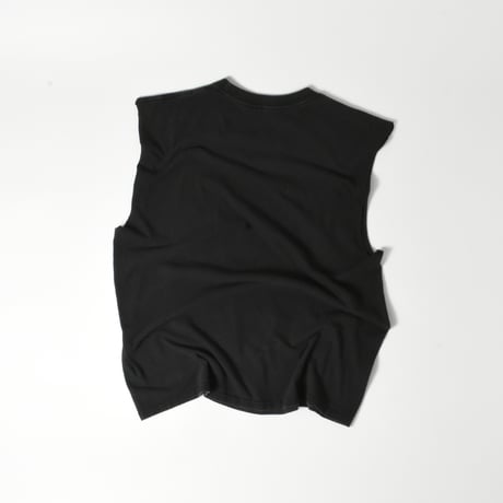 USED "POP SMOKE" CUT OFF T-shirt