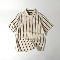USED "BANANA REPUBLIC" STRIPED S/S SHIRT