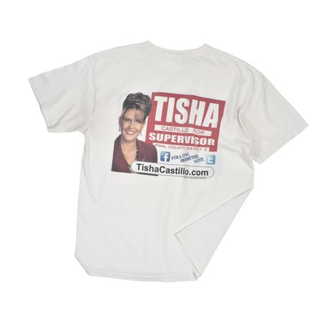 USED "TISHA CASTILLO" T-SHIRT