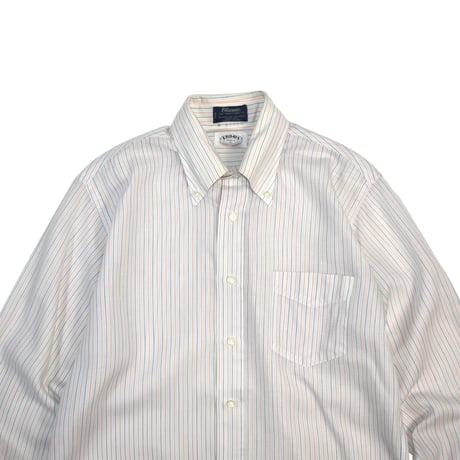 USED 80'S "ERDAYS GANT" STRIPE B.D SHIRT