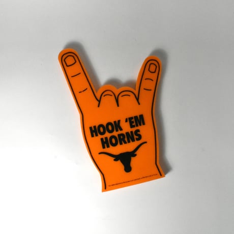 USED "HOOK'EM HORNS" FOARM HAND