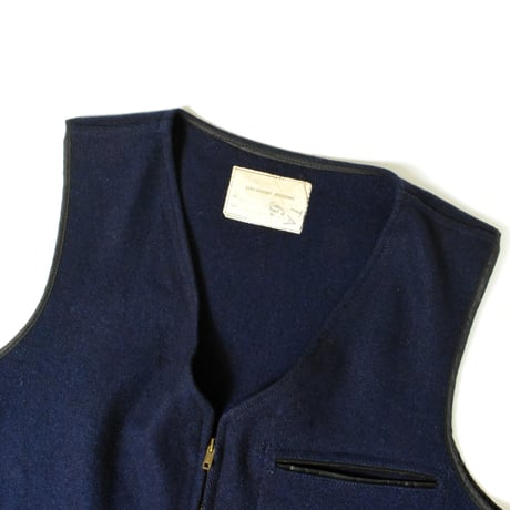 VINTAGE "KENT-BARNEY UNIFORM" WOOL VEST