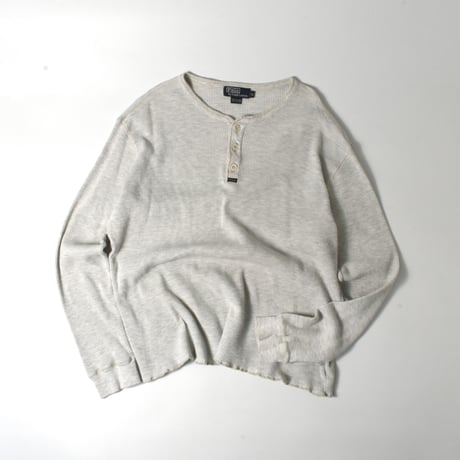 USED "POLO by RALPH LAUREN" HENRY NECK THERMAL