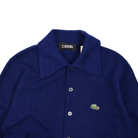 USED "70'S IZOD LACOSTE" BUTTON UP KNIT