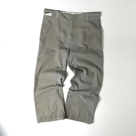 USED UNKNOWN HOUNDSTOOTH PATTERN WORK PANTS