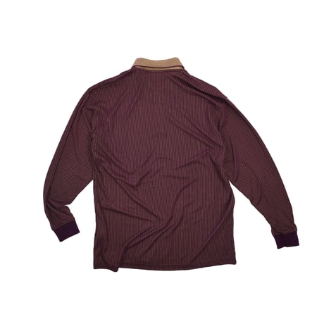 USED "BOLLE GOLF" L/S POLO SHIRT