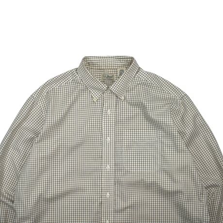 USED "L.L.BEAN" GINGHAM B.D CHECK