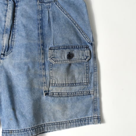 USED "SADDLEBRED" DENIM BUSH SHORTS