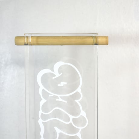 DDQS "BUBBLE LETTER" ACRYLIC INCENSE BURNER "PAPERS"