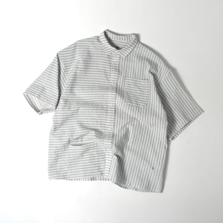 NOROLL "NORMAL SHIRT" STRIPE S/S SHIRTS