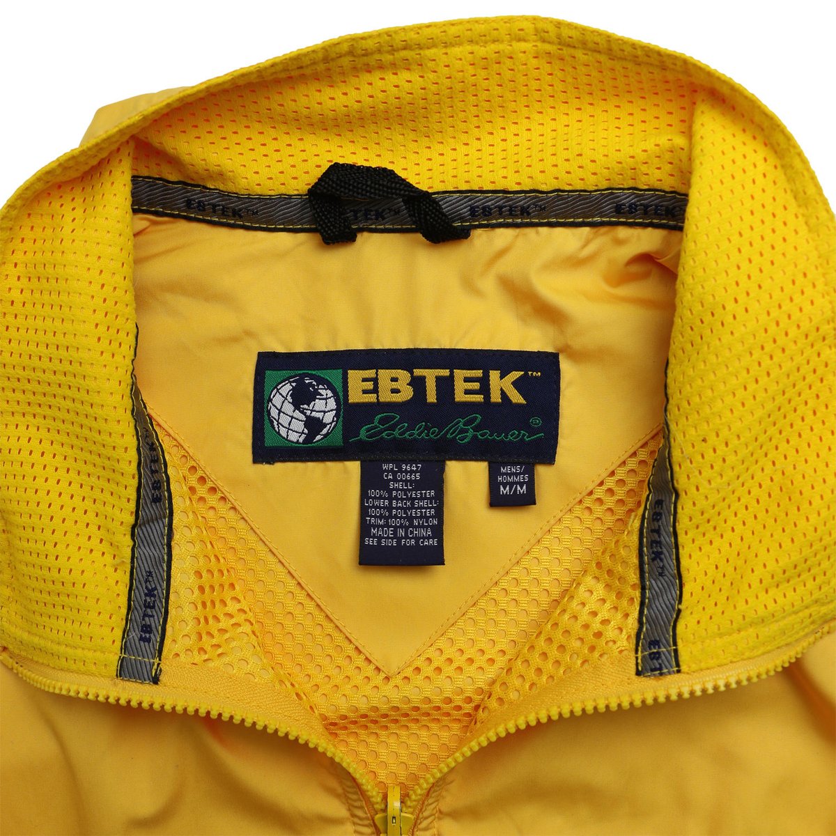 EBTEK エディバウアー Eddie Bauer ナイロンベスト L イエロー EBTEK エディバウアー Eddie Bauer ナイロンベスト L イエロー