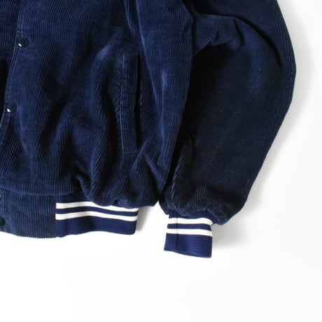 USED 90’S "WEAR-GUARD" CORDUROY STADIUM JACKET